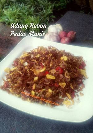 Foto resep 103. Udang Rebon Pedas Manis