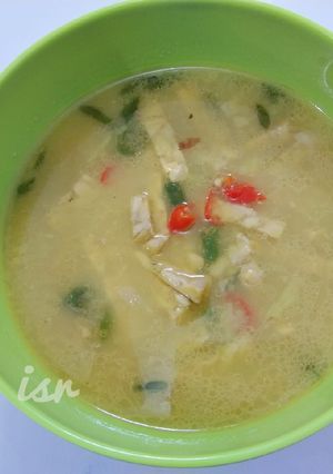 Foto resep Masakan Rumahan : Jangan Tempe Lombok Ijo