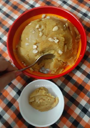 A picture of Chana Dal Halwa.