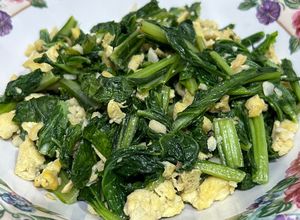 Foto resep Cah Sawi Hijau Telur 🥬🥚 (simple nikmat untuk jadi pelengkap)