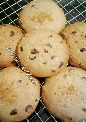Foto resep Malted Milk Chocolate Chunk Cookies sooo Recomended!!