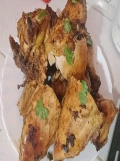 صورة لوصفة دجاج محمر في الفرن