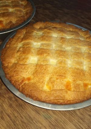 Una foto de Pie o tarta de queso fresco casero
