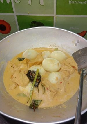 Foto resep Kare Telor vs Tahu