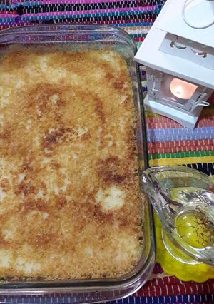 صورة لوصفة قشطلية لبنانية بالفرن