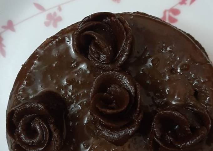 eggless chocolate cake recipe main photo