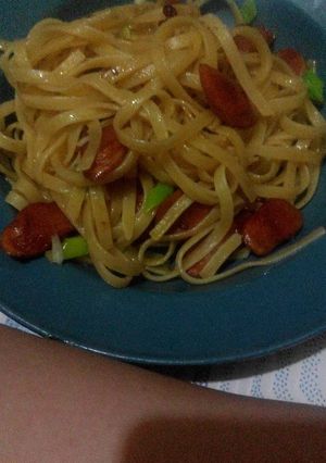 Foto resep Fettucini Sosis