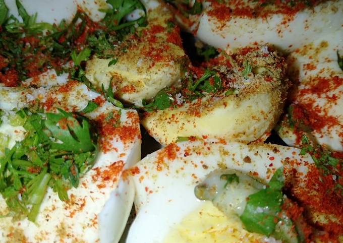 Masala Boiled Eggs Recipe