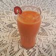 Licuado con un aire tropical y picante