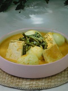 Foto resep Gulai Telur Tahu Kacang Panjang