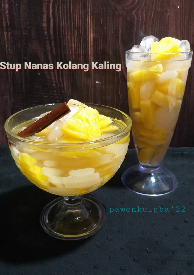 Foto resep 729.Setup Nanas Kolang Kaling