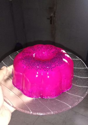 Foto resep Puding buah Naga