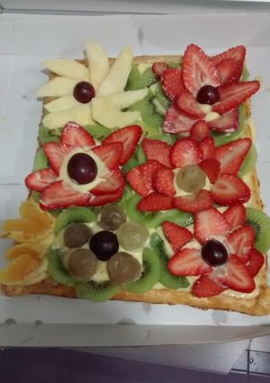 Una foto de Tarta de frutas