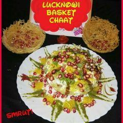 Lucknowi Basket Chaat A picture of Lucknowi Basket Chaat.
