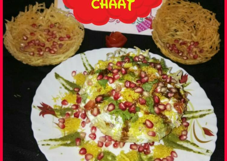Lucknowi Basket Chaat Recipe By Smruti Rana Cookpad