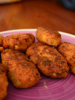Una foto de Croquetas de verduras