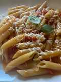 Penne with Cherry Tomatoes and Feta