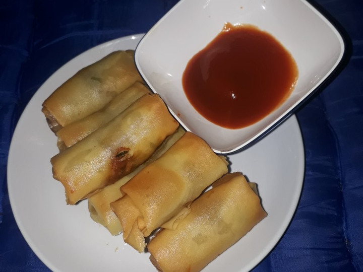 Langkah Mudah untuk Menyiapkan Lumpia rebung mini Enak Terbaru