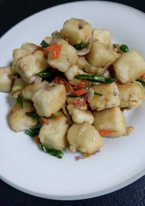 Foto resep Tahu putih cabai garam