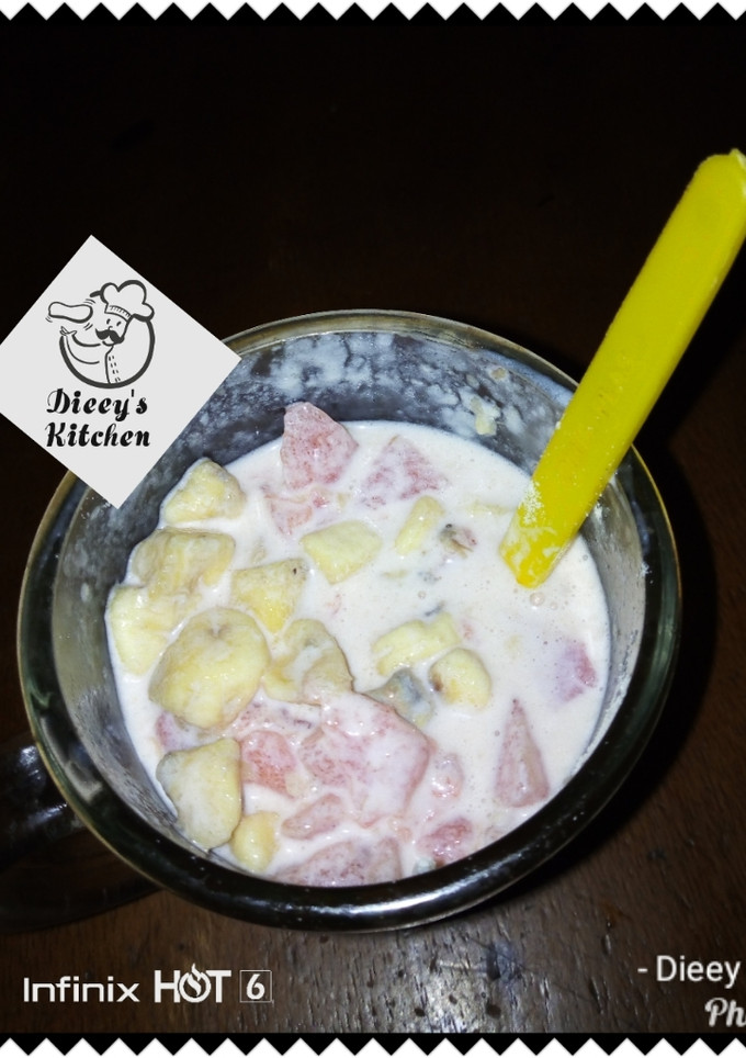 A picture of Banana and 🍉.