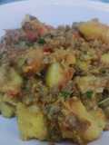 Aloo bengan jhat pat