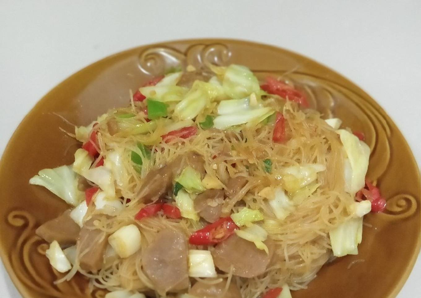 Bihun goreng masak cepat