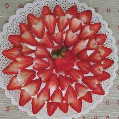 รูปของ Tarta de frutilla