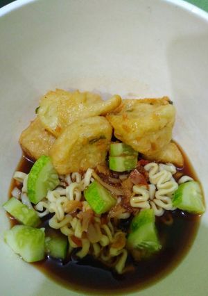 Foto resep Pempek sutra ampas kedelai + kakap