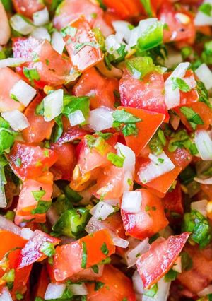 Una foto de Pico de gallo 🐓🍅