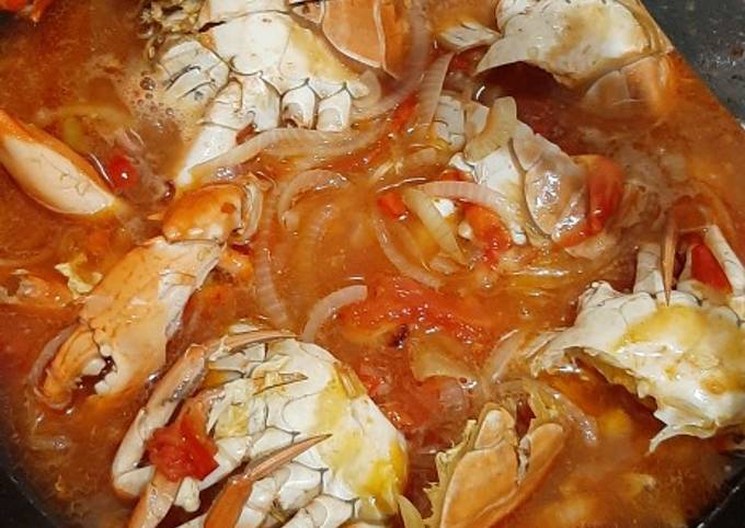 Kepiting saus asam manis pedas