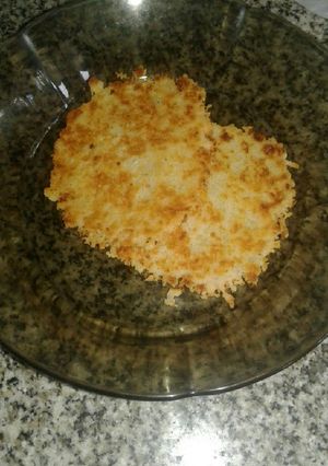 Una foto de Croquetas de queso rallado aplastadas