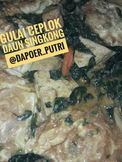 Foto resep Gulai ceplok daun singkong