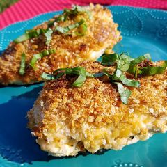 A picture of Parmesan Mayo Crusted Chicken.