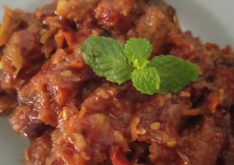Resep Ceker Kribo Balado yang sempurna