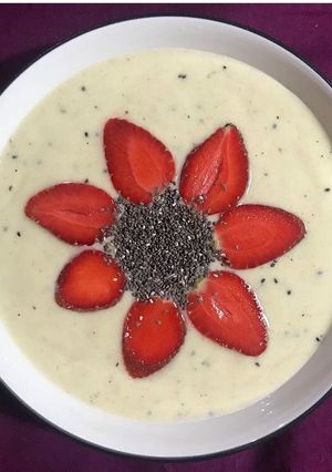 Foto resep Smoothies bowl pisang dan kiwi