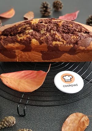 Une photo de Cake marbré olé olé