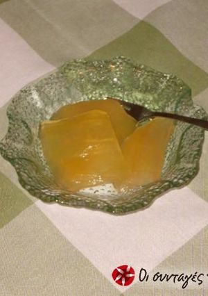 A picture of Watermelon spoon sweet.