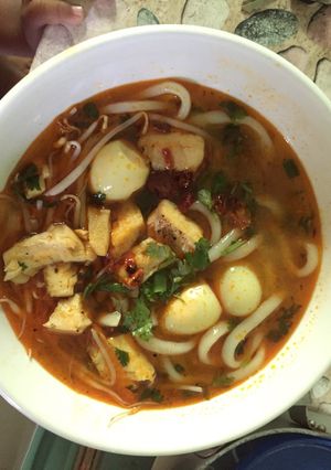 Hình của món Bánh canh cá lóc.