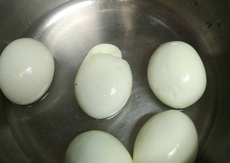 Easiest Way to Prepare Homemade How to boil eggs easy peel