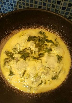 Foto resep Lodeh daun singkong simple