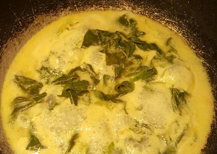 Resep Lodeh daun singkong simple | Resep Membuat Lodeh daun singkong simple Yang Enak Banget