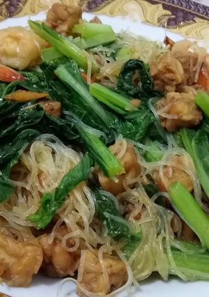 Foto resep 6. Bihun goreng toping maksimal