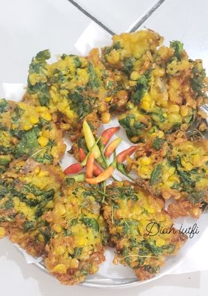 Foto resep Bakwan bayam jagung