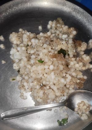 साबूदाने की खिचड़ी(sabudana ki khichdi recipe in hindi) रेसिपी मुख्य फोटो