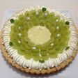 Tarta de Uvas con crema