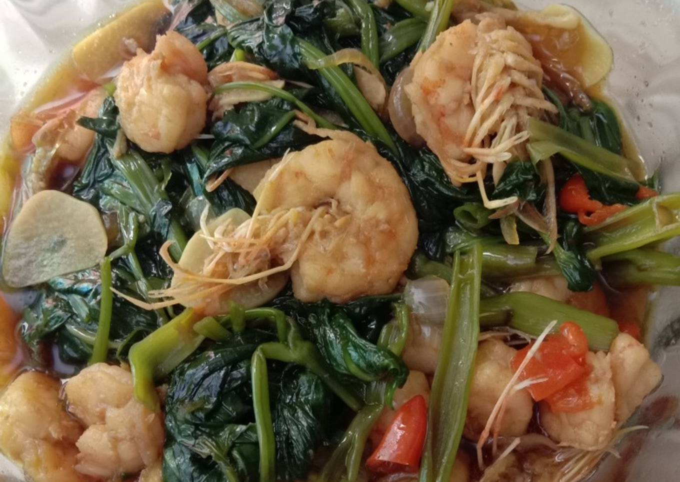 Cah Kangkung Udang