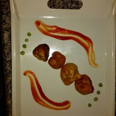 Chicken pakora A picture of Chicken pakora.