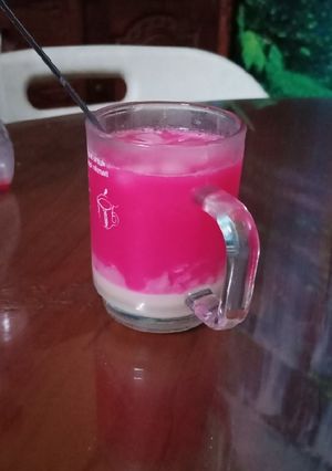 Foto resep Es Merah Putih Meriah
