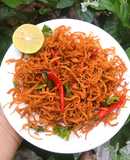 Khô gà lá chanh bằng NCKD