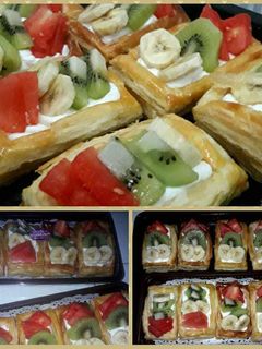 Foto resep Fruit puff pastry